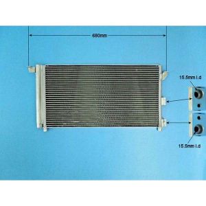 Condenser (AirCon Radiator) Fiat Panda 1.3 JTD Diesel (Sep 2003 to Feb 2012)