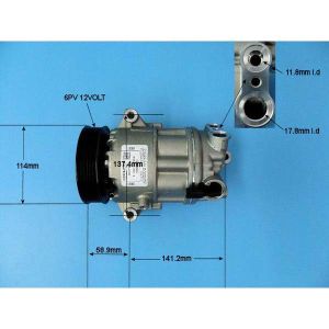 Compressor (AirCon Pump) Fiat 500 L 1.6 D Multijet Diesel (Sep 2012 to 2023)