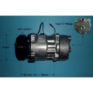 Compressor (AirCon Pump) Fiat Ducato MK3 2.8 JTD Diesel (Apr 2002 to Sep 2004)