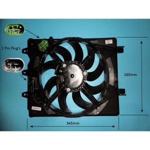 Radiator Cooling Fan Fiat 500 L 1.4 Petrol (Sep 2012 to 2023)