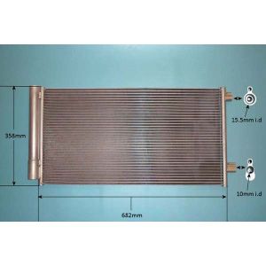 Condenser (AirCon Radiator) Fiat 500 X 1.6 Petrol (Nov 2014 to 2023)