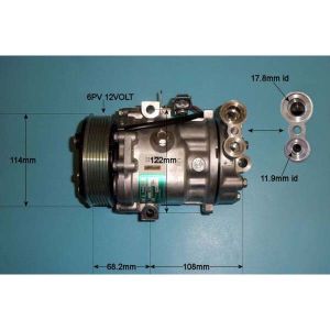 Compressor (AirCon Pump) Fiat Doblo 1.3 JTD Diesel (Feb 2010 to 2023)