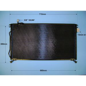 Condenser (AirCon Radiator) Ford Maverick / Mistral 2.4 Petrol (Jul 1993 to Apr 1996)