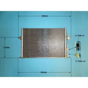 Condenser (AirCon Radiator) Ford Couger 2.5 V6 Petrol (Aug 1998 to Apr 1999)