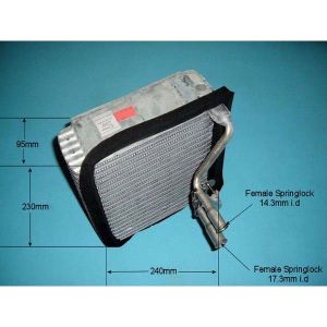 Evaporator Ford Mondeo MK2 (96-00) 1.8 TD Diesel Manual (Sep 1999 to Nov 2000)