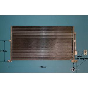 Condenser (AirCon Radiator) Ford Mondeo MK3 (00-06) 1.8 16v Petrol (Oct 2000 to Nov 2001)