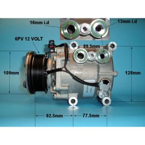 Compressor (AirCon Pump) Ford Couger 2.0 16v Petrol (May 1999 to Dec 2001)