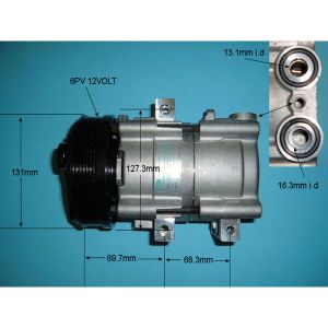 Compressor (AirCon Pump) Ford Couger 2.5 V6 Petrol (Aug 1998 to Apr 1999)