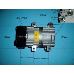 Compressor (AirCon Pump) Ford Couger 2.0 16v Petrol Automatic (Oct 1998 to Apr 1999)
