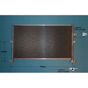Condenser (AirCon Radiator) Ford Mondeo MK3 (00-06) 1.8 16v Petrol Automatic (Sep 2002 to Aug 2007)