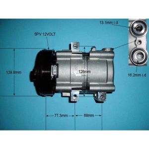 Compressor (AirCon Pump) Ford Mondeo MK1 (93-96) 1.8 TD Petrol Automatic (Sep 1993 to Sep 1996)