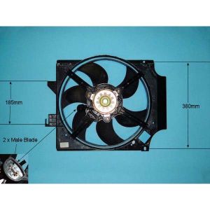 Condenser Cooling Fan Ford Transit / Transit Torneo -2014 2.0 Petrol (Sep 2000 to Aug 2003)