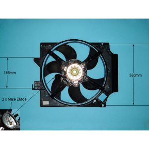 Condenser Cooling Fan Ford Transit / Transit Torneo -2014 2.0 TDCI Diesel (Aug 2000 to Aug 2003)