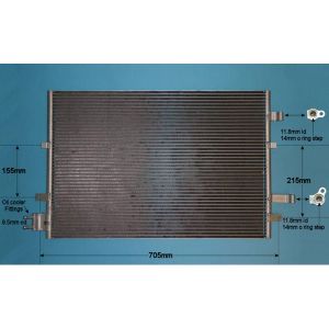 Condenser (AirCon Radiator) Ford Mondeo MK3 (00-06) 2.0 Sfi Petrol Automatic (Apr 2003 to Aug 2007)
