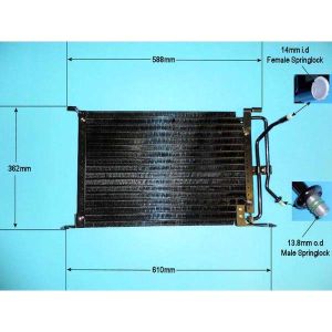 Condenser (AirCon Radiator) Ford Courier 1.8 Di Diesel (Sep 2000 to 2023)
