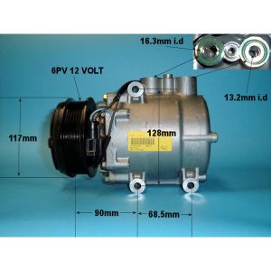 Compressor (AirCon Pump) Ford Couger 2.5 V6 Petrol (May 1999 to Dec 2001)