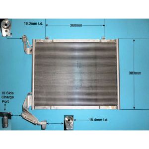 Condenser (AirCon Radiator) Ford B-Max 1.0 EcoBoost Petrol (Mar 2013 to Feb 2016)