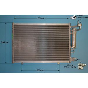 Condenser (AirCon Radiator) Ford Fiesta 08- 1.4 Petrol (Jul 2011 to Aug 2012)