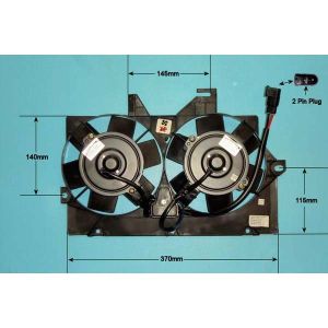 Radiator Cooling Fan Ford Transit / Transit Torneo -2014 2.0 Petrol (Sep 2000 to Aug 2003)