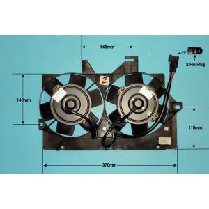 Radiator Cooling Fan Ford Transit / Transit Torneo -2014 2.0 TDCI Diesel (Aug 2000 to Aug 2003)