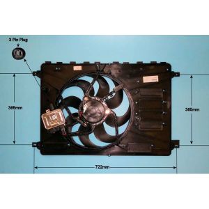 Radiator Cooling Fan Ford Galaxy (06-15) 2.2 TDCi Diesel (Mar 2008 to Jun 2015)