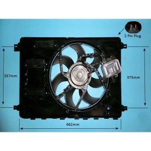 Radiator Cooling Fan Ford Galaxy (06-15) 1.8 TDCi Diesel (Mar 2006 to Jun 2015)