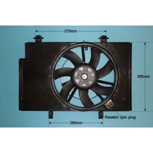 Radiator Cooling Fan Ford B-Max 1.6 TDCi Diesel (Nov 2013 to 2023)
