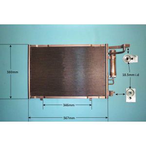 Condenser (AirCon Radiator) Ford Fiesta 08- 1.4 LPG Petrol (May 2014 to Aug 2016)