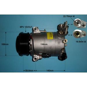 Compressor (AirCon Pump) Ford C-Max 1.0 EcoBoost Petrol (Oct 2012 to Mar 2015)