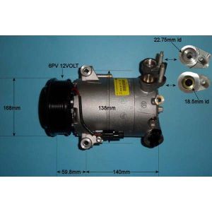 Compressor (AirCon Pump) Ford C-Max 1.0 EcoBoost Petrol (Mar 2015 to Mar 2018)