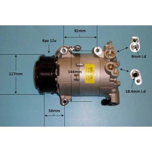Compressor (AirCon Pump) Ford Galaxy (15- ) 2.0 Tdci Bi Turbo Diesel (Jan 2015 to 2023)