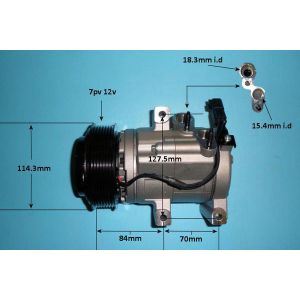 Compressor (AirCon Pump) Ford Ranger 3.2 TDCi Diesel (Apr 2011 to Oct 2015)