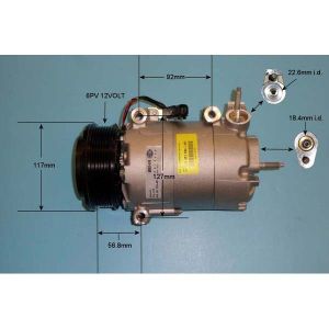 Compressor (AirCon Pump) Ford C-Max 2.0 TDCi Diesel (Mar 2015 to 2023)