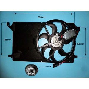 Radiator Cooling Fan Ford C-Max 1.6 TDCI Diesel (Feb 2007 to Dec 2010)