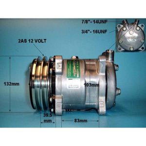 Compressor (AirCon Pump) Hidromek Excavator 360 HMK102S Diesel (1990 to 2023)