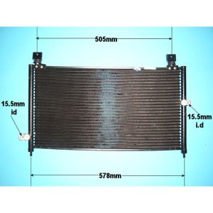 Condenser (AirCon Radiator) Honda Accord MK5 Coupe (93-98) 2.2 Petrol (Jun 1994 to Feb 1998)