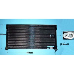 Condenser (AirCon Radiator) Honda Accord MK5 Coupe (93-98) 2.0 16v Petrol (Sep 1993 to May 1994)