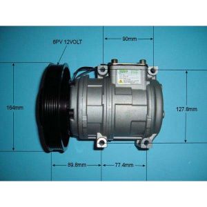 Compressor (AirCon Pump) Honda Accord MK5 Estate (93-98) 2.2 Petrol (Sep 1993 to Apr 1994)