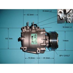 Compressor (AirCon Pump) Honda Civic Coupe (01-06) 1.6 Petrol (Feb 2001 to Dec 2005)