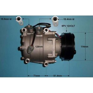 Compressor (AirCon Pump) Honda Civic Hatchback (01-05) 1.4 Petrol (Feb 2001 to Sep 2005)