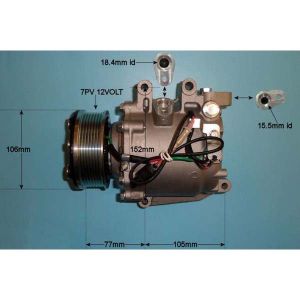 Compressor (AirCon Pump) Honda Civic Hatchback (05-11) 1.8 Petrol (Sep 2005 to 2023)