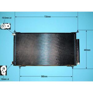 Condenser (AirCon Radiator) Honda CRV 2.0 Petrol (Mar 2002 to Jan 2005)