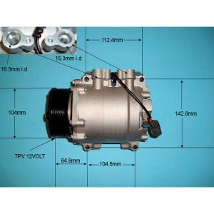 Compressor (AirCon Pump) Honda Accord MK8 (03-) 2.0 Petrol (Feb 2003 to Dec 2008)