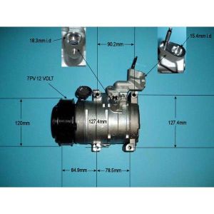 Compressor (AirCon Pump) Honda Frv 2.2 CDTi Diesel (Jun 2005 to 2023)