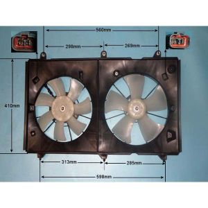 Radiator Cooling Fan Honda Accord MK8 (03-) 2.0 Petrol (Feb 2003 to Dec 2008)