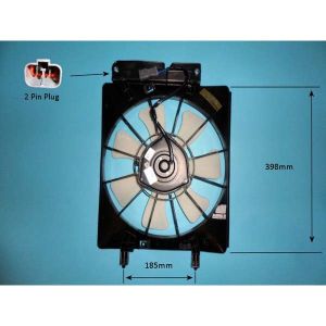 Radiator Cooling Fan Honda CRV 2.0 Petrol (Mar 2002 to Jan 2005)