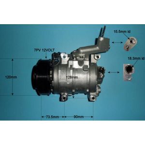 Compressor (AirCon Pump) Honda CRV 2.2 CTDi Diesel (Nov 2006 to Dec 2011)