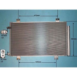 Condenser (AirCon Radiator) Honda Civic 2017- 1.6 DTec Diesel (Jan 2018 to 2023)