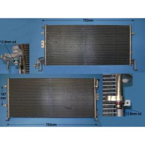 Condenser (AirCon Radiator) Hyundai Sonata 2.7 V6 Petrol (Oct 2001 to May 2005)