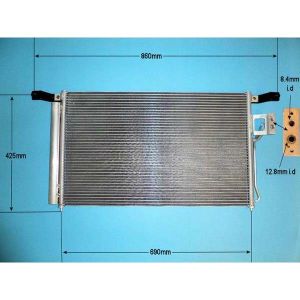 Condenser (AirCon Radiator) Hyundai Santa Fe 2.0 Petrol Manual (Mar 2006 to Sep 2012)